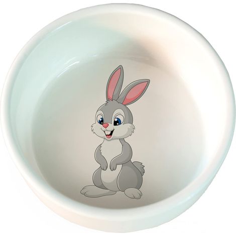 Arquivet 6064 – Ciotola in ceramica, disegno criceto, 300 ml, 11 cm, 1 unità (1/3)