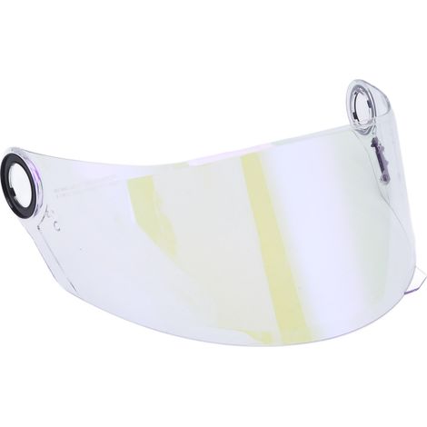 Visière de Casque Moto Anti-UV Transparent Rouge Réglable pour FF358 FF396