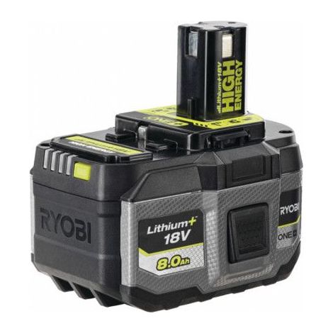 Batería de Litio+ Alta Energía - RYOBI - RB1880TG - 18V - Capacidad 8,0Ah (1/5)