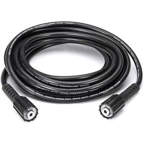 Raccord de tuyau de lavage haute pression 10M M22 pour pistolets à eau haute pression, tuyaux haute pression, accessoires de lavage pour Kärcher standard M22-14mm filetage femelle torsadé. (1/4)