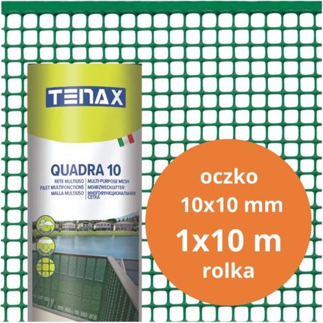 Rete metallica in PVC a maglia quadrata 10, verde, 1,0 m10 MB, 10 mm - 10,0 MB - S-B 01170Z (1/5)