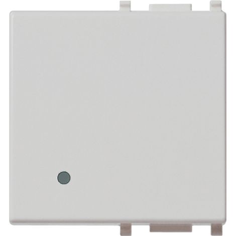 VIMAR - 14022.SL Tasto 2M illuminabile Silver