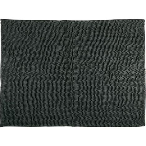 Tapis Litière Chat 92 x 66 cm avec Base Antidérapante - Retient la Litière pour Sol Propre - Gris (1/5)