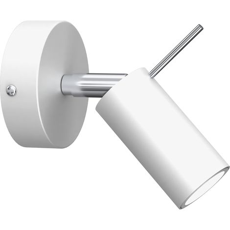 Applique murale Preston blanc/chrome GU10 40W Milagro (1/5)