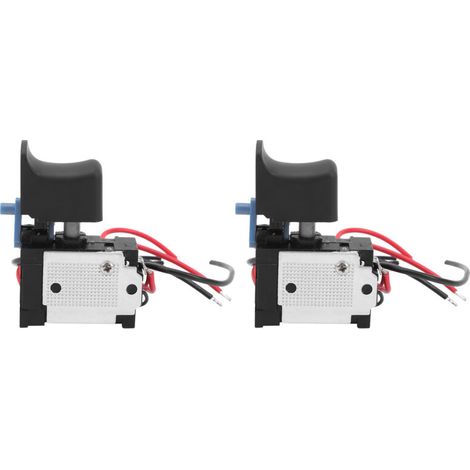 2PCS Power Tool Trigger Interrupteur Bouton de contrôle de vitesse universel pour accessoire de broyeur angle-Crezuo
