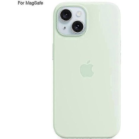 Hülle kompatibel mit iPhone 15 und MagSafe. Flüssigsilikonhülle [Induktiver Verschluss] (1/2)