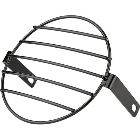 UPALDHOU Couvercle de Grille de Phare en Métal de Haute qualité, Conception Améliorée pour de Meilleures Réflexions sur la Route, adapté aux Phares de 7 Pouces. (1/5)