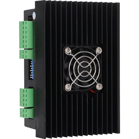 Zweiphasen-Schrittmotortreiber, Auflösung 400 bis 51200 Schritte/Umdrehung, Steuerung für NEMA 56/60-Motoren, Stromversorgung DC 24–80 V oder AC 20–70 V (1/5)