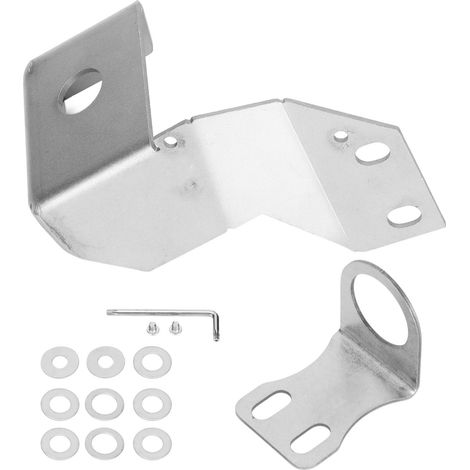 Support d'antenne antivol en acier inox pour Nissan Patrol, base argentée robuste, fixation sécurisée pour antenne auto
