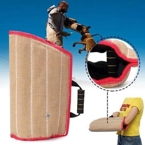 TEMPSA Dressage de Chien Bite Manches Protection Bras Pour Police de Travail Entraînement Chien 45x29cm