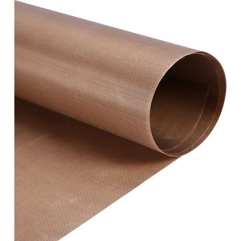 Papier cuisson haute température 60x40 cm, tapis de cuisson antiadhésif, revêtement résistant à l'huile, toile de cuisson réutilisable, non collant (1/5)