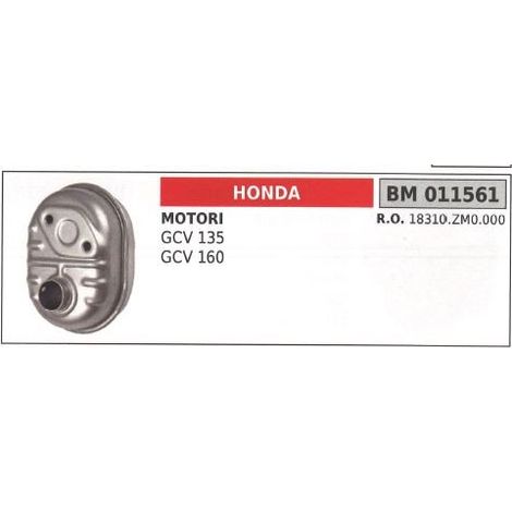 Marmitta HONDA rasaerba tosaerba tagliaerba GCV 135 160 011561