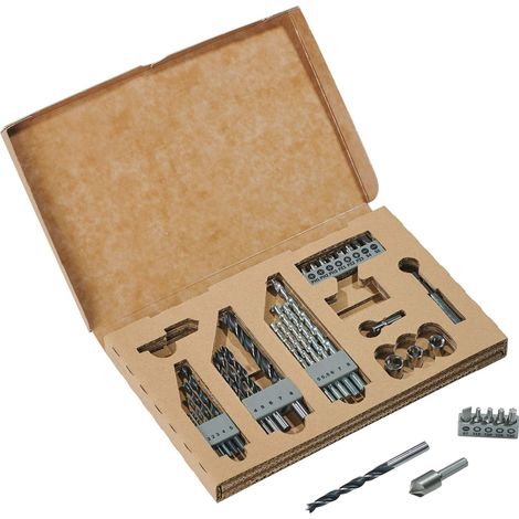 Bosch Professional Set da 34 pz. Bit di avvitamento/set di punte miste (legno, metallo, pietra, accessorio per trapano avvitatore) (1/5)