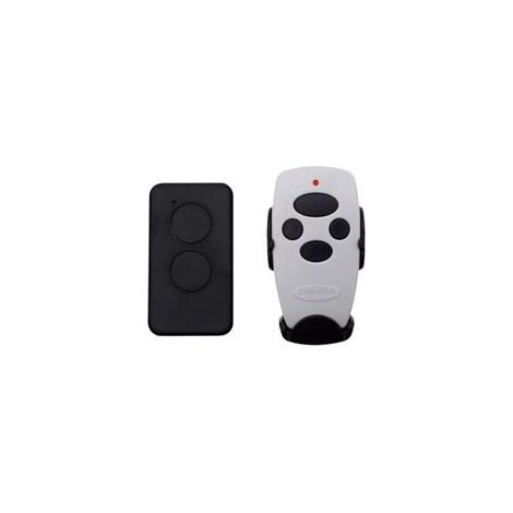 Télécommande d'ouvre-Porte de Garage - Télécommande sans Fil Longue portée Télécommande Universelle Stable avec Conception de Boutons Multifonctions pour Porte de Garage, Portail, sécurité 2PCS