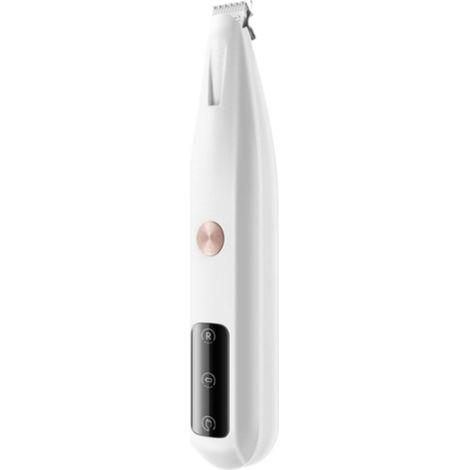 Filiyano-Tondeuse à poils d'animaux LED (blanche avec tête de lame) - Sûre, efficace et étanche (1/5)