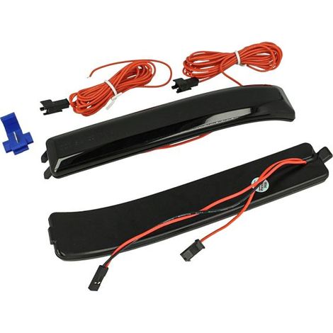 Kit Freccia Led Specchietto Retrovisore Dinamico Sequenziale Ford F150 Raptor 9L3Z17E748BA Lente Fume Arancione + DRL (1/3)
