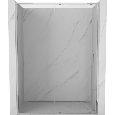 Mexen Exo porta doccia scorrevole 135 cm, trasparente, cromo - 8151-135-000-01-00 (1/5)