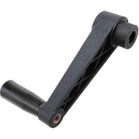 Poignée de manivelle pliante en nylon de 12 mm de diamètre, accessoire de volant rotatif compatible avec les machines-outils industrielles 12 x 100 mm, excellente qualité. (1/5)
