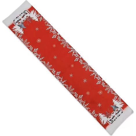 Christmas Table Cover Linen Cloth Xmas Tablecloth Party Decorrouge