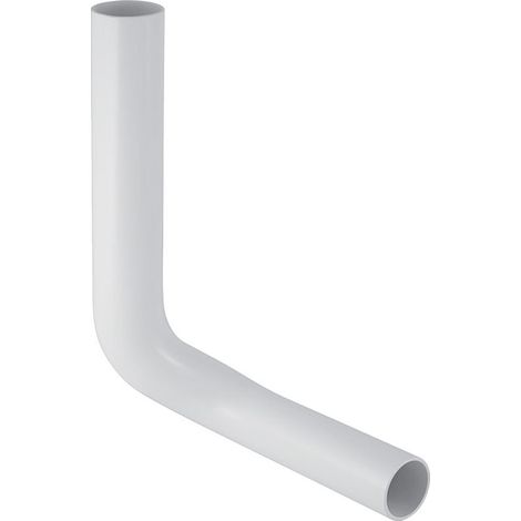 Geberit Spülbogen 90 Grad, 28x21cm, rechts gekröpft, Außendurchmesser 50mm, A 4cm, Alpinweiß (1/5)