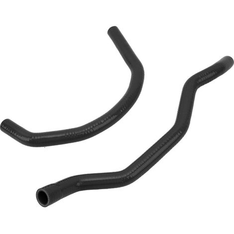 Kit de durites de refroidissement de radiateur en silicone noir pour quad YFZ350 (1987-2006). (1/5)