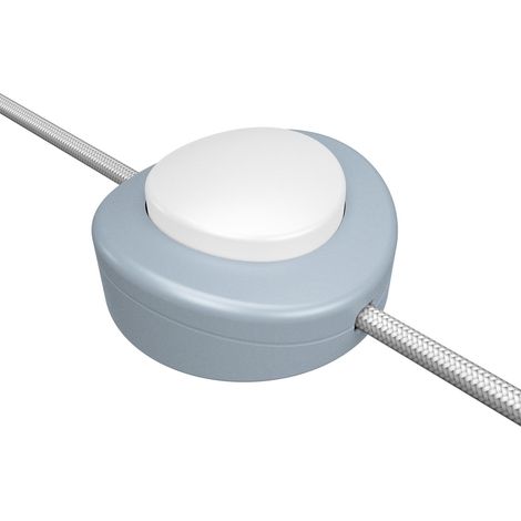 creative cables -  Interruttore unipolare rompifilo a pedale Creative Switch blu carta da zucchero