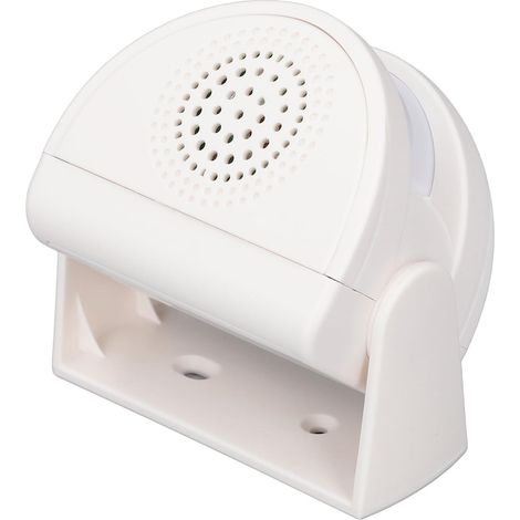 Campanello con sensore di movimento, 32 suonerie multidirezionali e 4 livelli di volume per il sistema di avviso di ingresso in negozio (1/5)