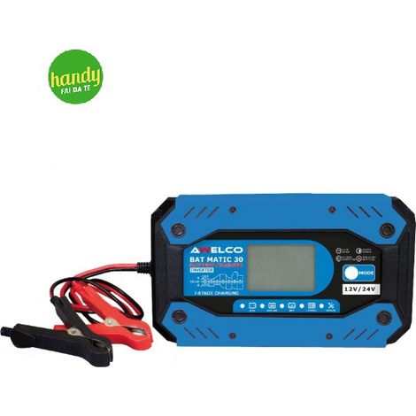BAT MATIC 30 Caricabatterie e mantenitore 12/24V AWELCO