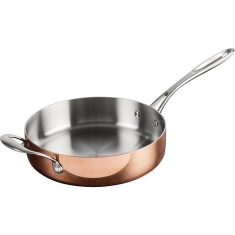 Sauteuse triple épaisseur en cuivre Vogue Tri Wall 240 mm (1/5)