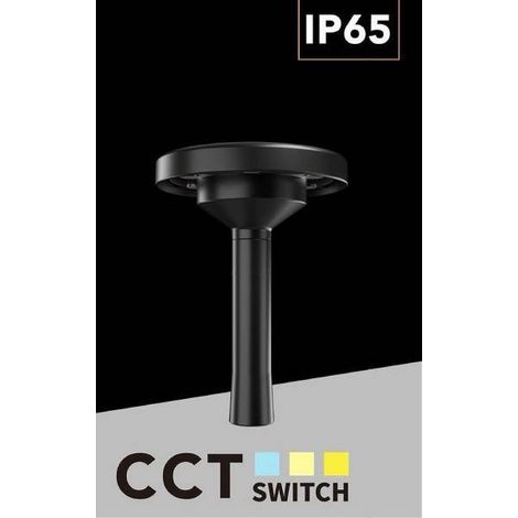 TrAdE Shop Traesio - Faretto Led Cct 3 Tonalità Di Colore Solare Ricaricabile Impermeabile Ip65 Fy-3c - (1/5)