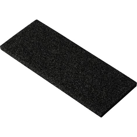 TRU COMPONENTS Mousse antistatique (ESD) (L x l x H) 138 x 55 x 5 mm conductible Lettre d'identifica (1/2)