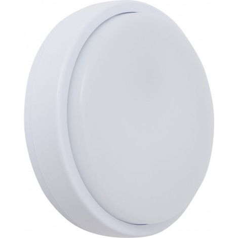 Applique surf ecovision round ip65 1x20w led 1440lm 6400k 120°h.7,3xd.21,8cm white