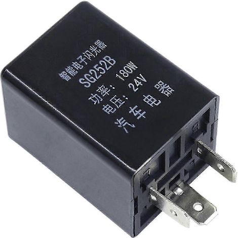 Compatible avec le relais de clignotant électronique 3 broches 24 V (1/5)