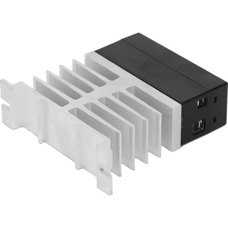 BERM® (Autorisé) Relais rail DIN avec dissipateur thermique, entrée 3-32VDC, sortie 24-480VAC, modèle BEM-LK60DA, pour armoires électriques (1/5)