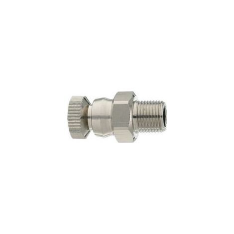 RUBINETTO DI SCARICO CONDENSA MIGNON CON GUARNIZIONE COMPRESSORE 1/4 M (35082)