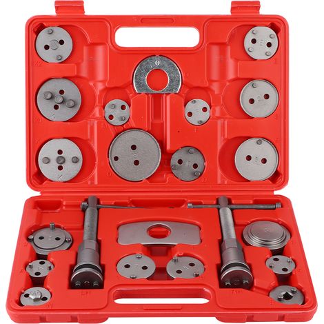 Kit de 22 pièces pour pince de frein à disque universelle, outil de repoussage de piston de frein (1/5)