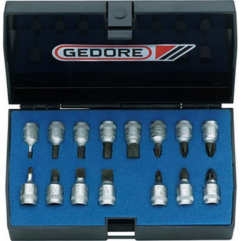 INS 20 PM Set di cacciaviti 1/4" 15 pezzi IN-IS-PH-PZ (1/5)
