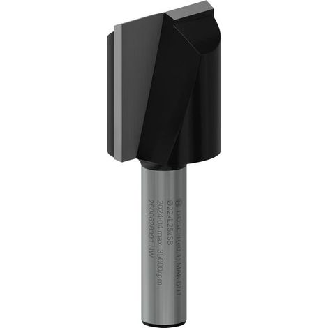 Fresa a tazza, 8 mm, D1 22 mm, L 25 mm, G 56 mm