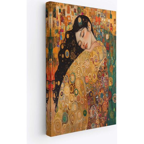 Decorazione artistica da parete con stampa su tela Painting Multicolore (1/3)