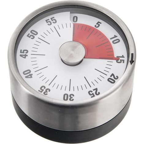 Timer da cucina analogico, cronometro portatile per cucinare e cuocere al forno (1/4)
