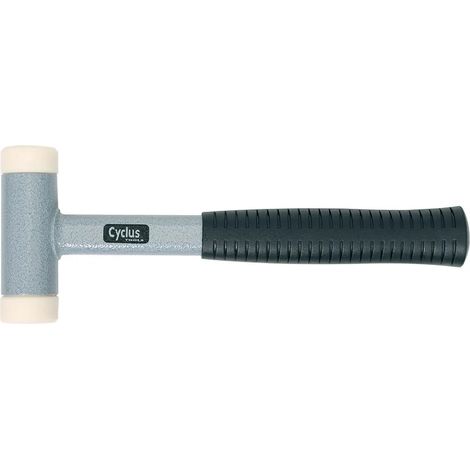 Martillo cyclus nylon amortiguador de rebote 650g 35x120mm