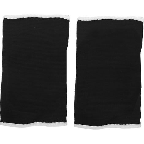 Unisex elastischer Knieschutz (schwarz) (1/4)