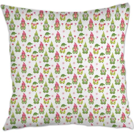 Housse de coussin décorative inaltérable pour la Saint-Valentin, mariage, anniversaire, naissance de bébé (1/5)