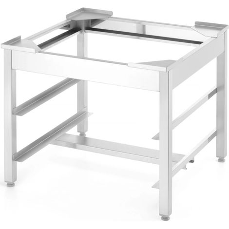 Socle pour lave-vaisselle Hendi 231685, acier, 56x56cm
