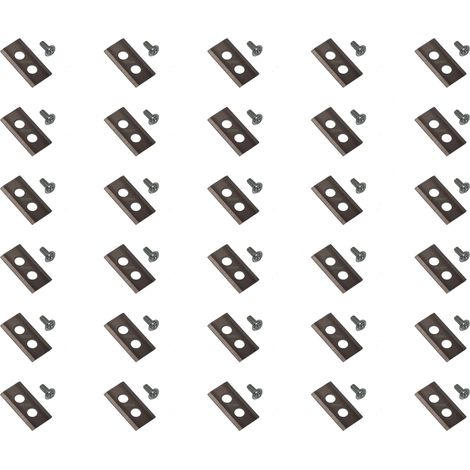 30 X 3,6 CM lame en acier inoxydable pour robots tondeuse WORX Vision WR206E / WR147 E.1 / WR141E (1/3)
