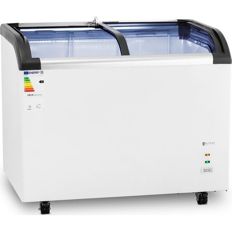 Congelatore orizzontale professionale di grandi dimensioni (volume: 273 litri, refrigerante: r290, potenza: 198 watt, range di temperatura: -30 – 5 °C, materiali: acciaio/alluminio) 140005273