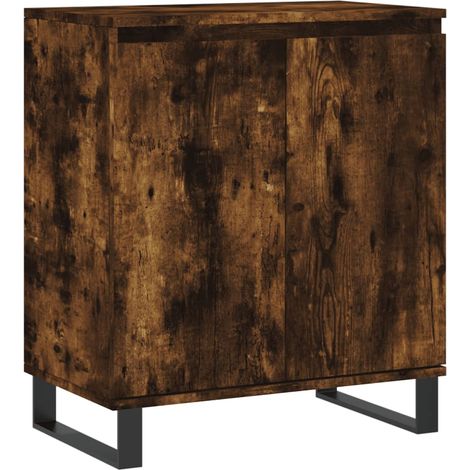 Credenza buffet cassettiera mobile contenitore organizer cucina soggiorno soggiorno 60 x 35 x 70 cm derivati del legno marrone 020030983