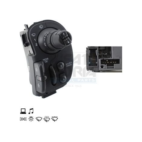 Commutateur de colonne de direction MEAT & DORIA 231626 RENAULT 820136215