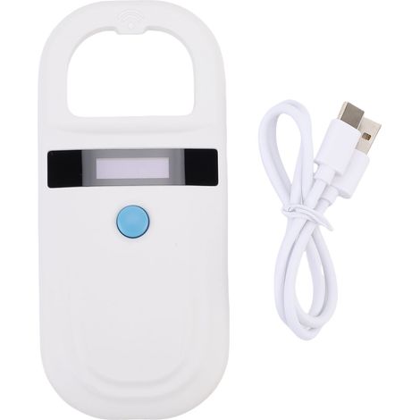 Lecteur puce animale chat OLED tube verre – Étiquette télécommande carte lecteur code, identification (1/4)