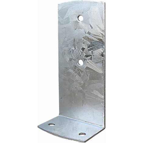 Supporto pesante ad "L" da avvitare 90 x 225 spessore 4 mm.